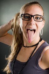 freches m&auml;dchen