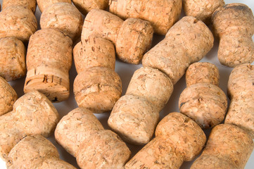 pile of corks