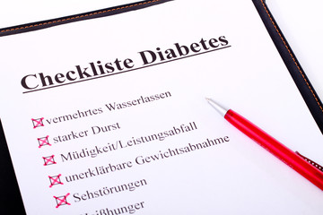 Obraz premium Diabetes