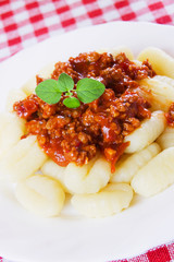 Gnocchi di patata, italian potato noodle