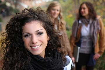 Obraz premium ragazza sorridente