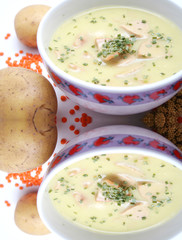 kartoffelcremesuppe