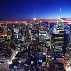Fototapeta na wymiar Miejskich panoramę miasta
