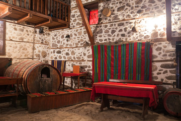 Traditional Wine Cellar in Melnik, Bulgaria