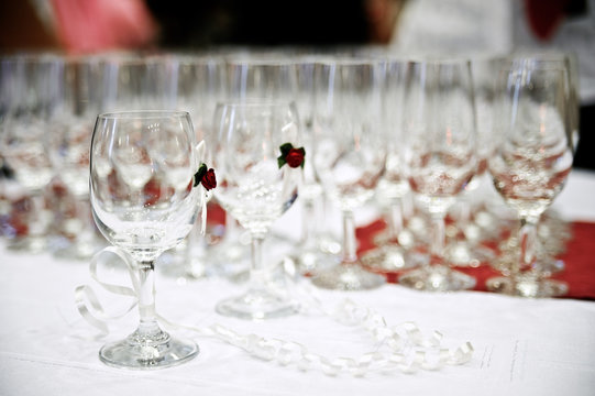 banquet or wedding table