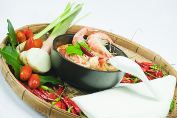 Thai Spicy Shrimp Soup