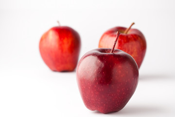 Obraz na płótnie Canvas Red apples