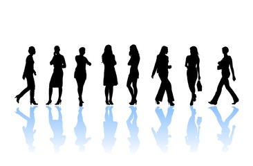 woman silhouette