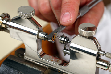 detail from watchmakers workshop