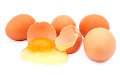 Chicken eggs