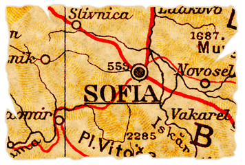 Sofia old map - 27674346