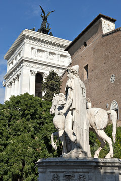 Statua dei Dioscuri al Campidoglio