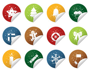 christmas stickers