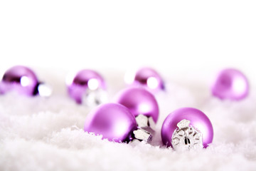 Christbaumschmuck pink