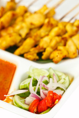 Satay, one of most famous Thai food