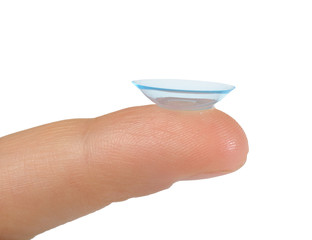 Contact lens bended in wrong direction