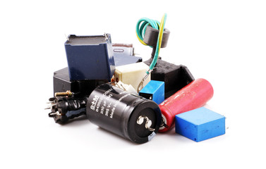 Fototapeta premium Image of computer hardware & components