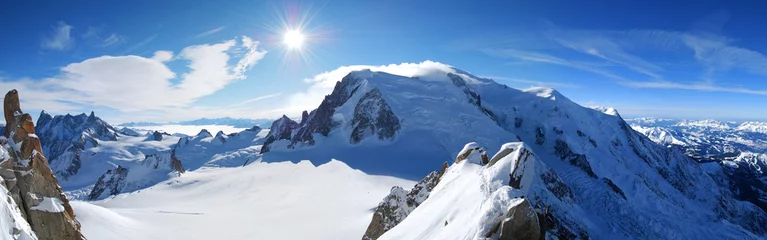 Wall murals Mont Blanc Mont Blanc