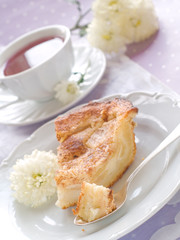 Cake and tea