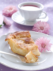 Cake and tea