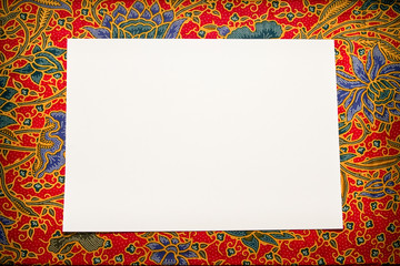 paper on thai silk