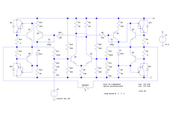 Electrical schematic diagram