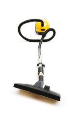 Vacuum cleaner isolated on the white background