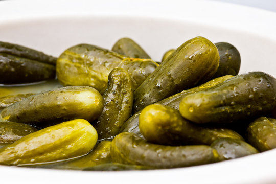 Pickles In A Container