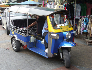 Thai Auto rickshaw (tuk tuk)