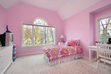 Pink girl's room