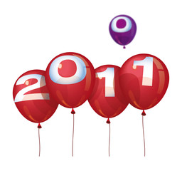 Ballons de baudruche 2011