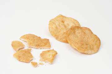 rice cracker - break