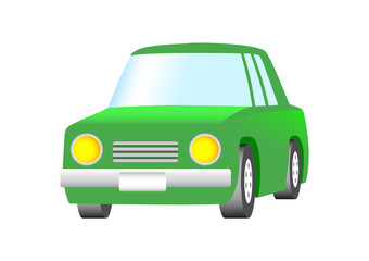 Green car