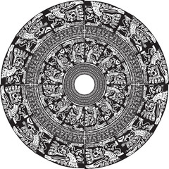 American culture icon. Editable Vector illustration