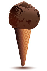 choco ice cream