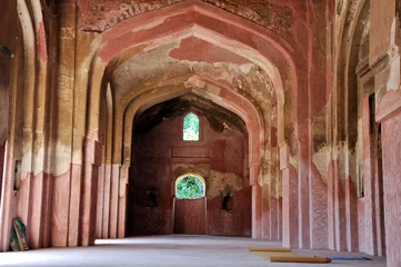 Zelfklevend Fotobehang Moschea Khairul Manzil, New Delhi © lamio