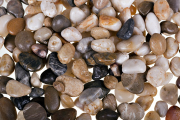 different little stones