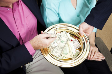 Church Collection Plate