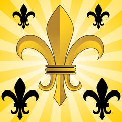 Golden Fleur-De-Lis © John Takai