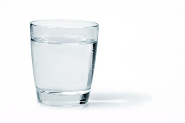 Glass with water