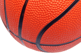 Basketball Close Up Border Image