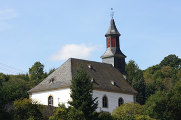 Fototapeta na wymiar Waldkapelle Forest Chapel