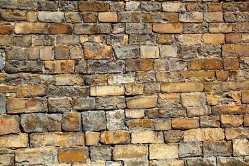 Aged masonry texture wall grunge background