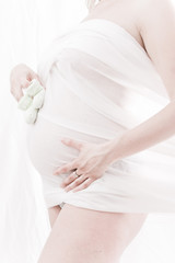 Pregnant Angel - babyshoes