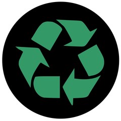 Obraz premium Symbole du recyclage