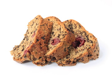 Drei Rührkuchenstücke