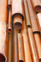 copper pipes