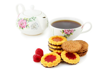 Cookies and tea