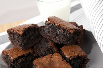 Plate of Brownies