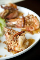 Shrimp Thai Food Style